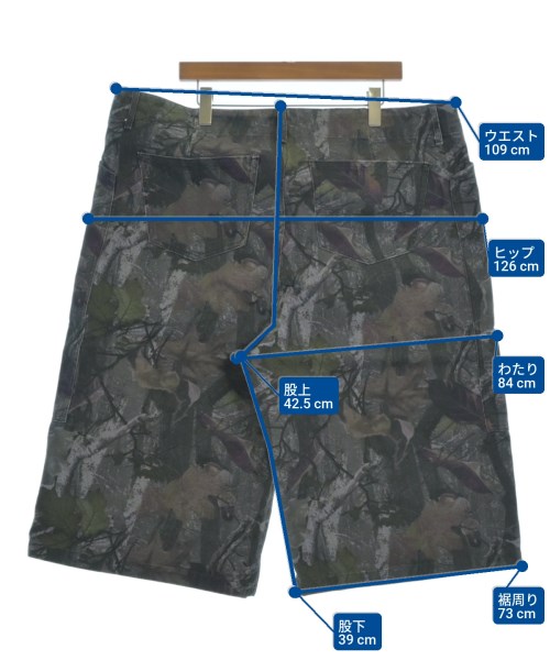 adidas（アディダス）ショートパンツ グレー サイズ:5XL メンズ/2200647058121