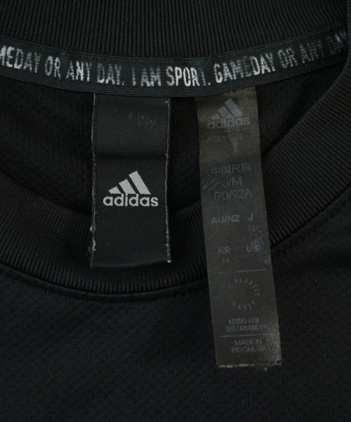 adidas（アディダス）Tシャツ・カットソー 黒 サイズ:M レディース/2200647240038