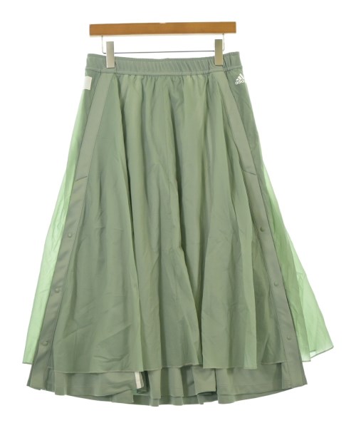 adidas(アディダス)ロング・マキシ丈スカート 緑 サイズ:XL/2200638178128