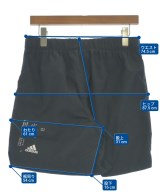 adidas（アディダス）ショートパンツ 黒 サイズ:L メンズ/2200638699517