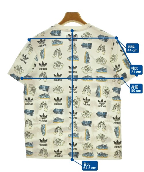 adidas（アディダス）Tシャツ・カットソー 白 サイズ:M レディース/2200639517186