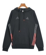 adidas（アディダス）パーカー 黒 サイズ:S レディース/2200640366087