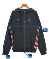 adidas（アディダス）パーカー 黒 サイズ:S レディース/2200640366087