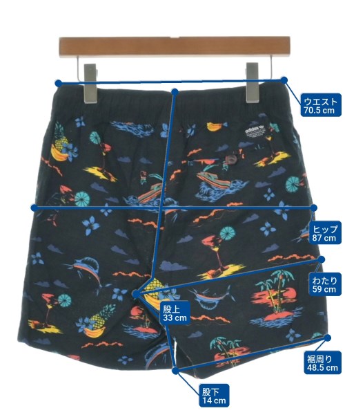 adidas（アディダス）ショートパンツ 黒 サイズ:L メンズ/2200650026056