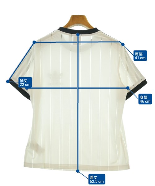 adidas（アディダス）Tシャツ・カットソー 白 サイズ:XL レディース/2200650063068