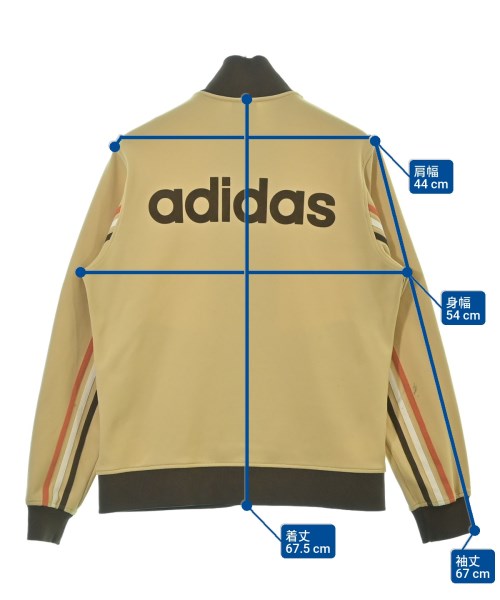 adidas（アディダス）スウェット ベージュ サイズ:O(XL位) メンズ/2200650720022
