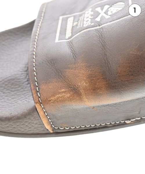 adidas（アディダス）サンダル 茶 サイズ:UK8(26.5cm位) メンズ/2200651017138