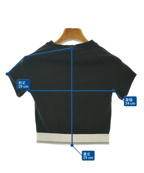 adidas（アディダス）Tシャツ・カットソー 黒 サイズ:M レディース/2200644133166