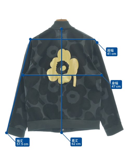 marimekko（マリメッコ）ブルゾン 黒 サイズ:M レディース/2200651595070