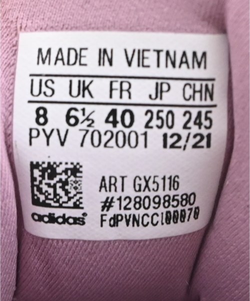 adidas（アディダス）スニーカー ピンク サイズ:25cm レディース/2200651651165