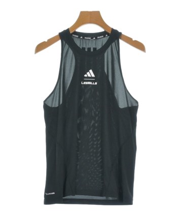 adidas（アディダス）タンクトップ 黒 サイズ:S レディース