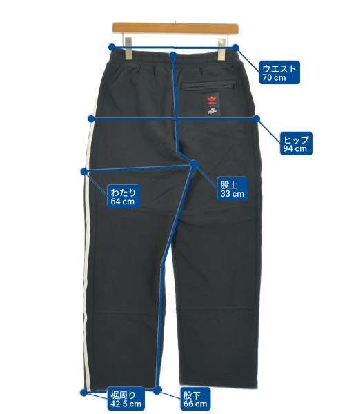 adidas（アディダス）スウェットパンツ 黒 サイズ:M メンズ/2200644361019