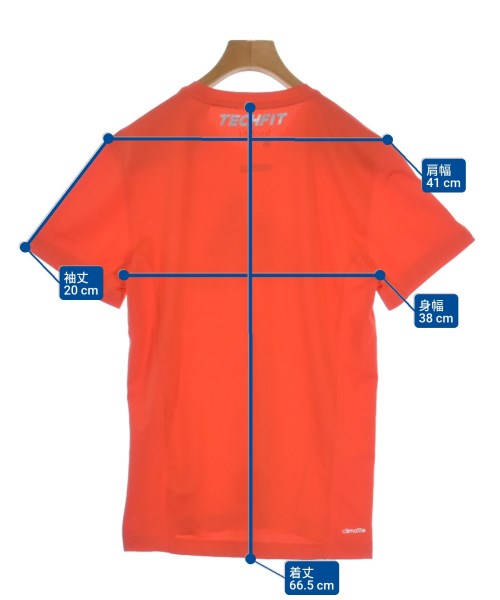 adidas（アディダス）Tシャツ・カットソー オレンジ サイズ:M レディース/2200645205084