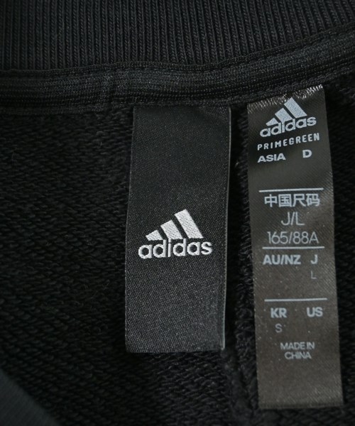 adidas（アディダス）スウェット 黒 サイズ:L レディース/2200653116037