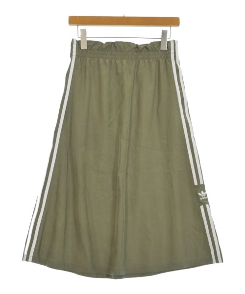 adidas(アディダス)ひざ丈スカート カーキ サイズ:S/2200653116044