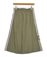 adidas（アディダス）ひざ丈スカート カーキ サイズ:S レディース/2200653116044