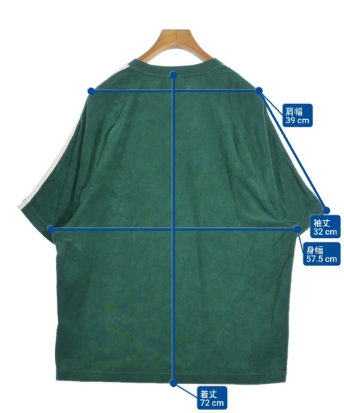 adidas（アディダス）Tシャツ・カットソー 緑 サイズ:L メンズ/2200647104040