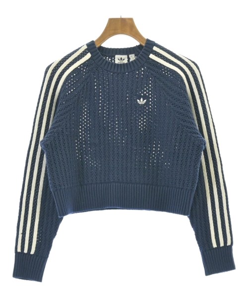 adidas(アディダス)ニット・セーター 紺 サイズ:S/2200641645044