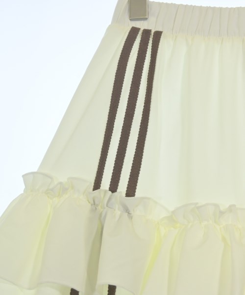 adidas（アディダス）ロング・マキシ丈スカート 白 サイズ:S レディース/2200698674325