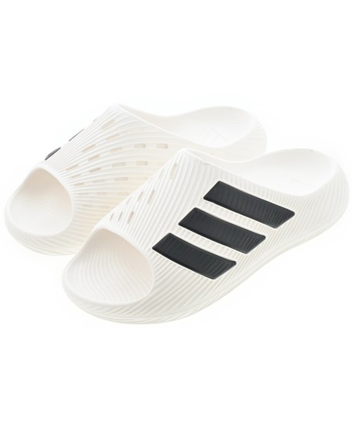 adidas(アディダス)サンダル 白 サイズ:27.5cm/2200702781032