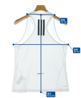 adidas（アディダス）タンクトップ 白 サイズ:XL レディース/2200686687108
