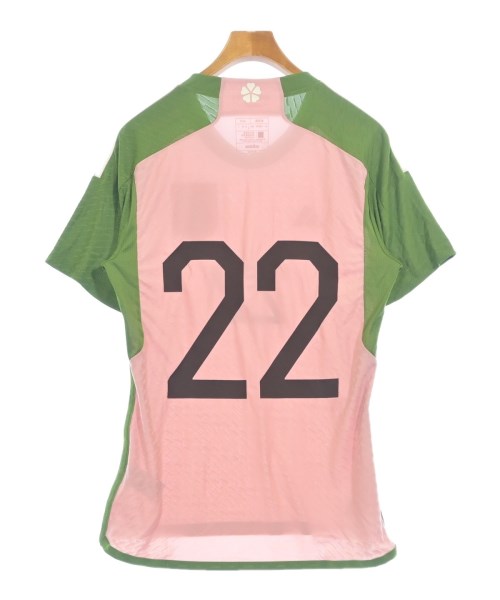 adidas（アディダス）Tシャツ・カットソー ピンク サイズ:M メンズ/2200702434037