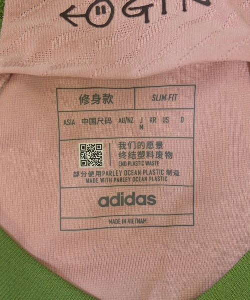 adidas（アディダス）Tシャツ・カットソー ピンク サイズ:M メンズ/2200702434037