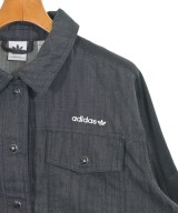 adidas（アディダス）デニムジャケット 黒 サイズ:S レディース/2200704296091