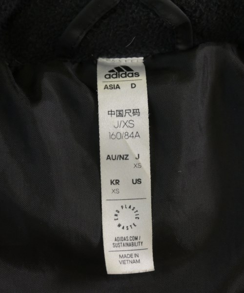 adidas（アディダス）ダウンコート 黒 サイズ:XS レディース/2200705292016