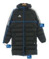 adidas（アディダス）ダウンコート 黒 サイズ:XS レディース/2200705292016