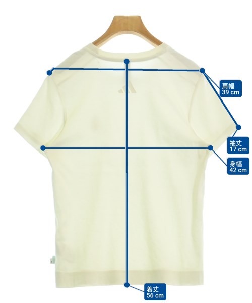 adidas（アディダス）Tシャツ・カットソー 白 サイズ:M レディース/2200703995025