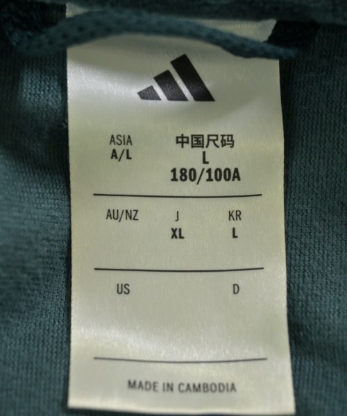 adidas（アディダス）Tシャツ・カットソー 緑 サイズ:XL メンズ/2200706366013