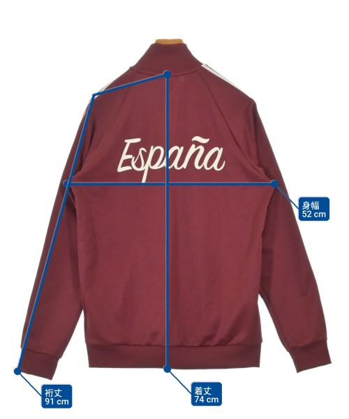 adidas（アディダス）スウェット 赤 サイズ:XL メンズ/2200706900064