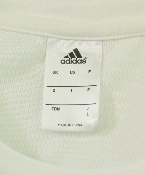 adidas（アディダス）Tシャツ・カットソー 白 サイズ:L メンズ/2200707133072