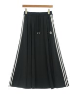 adidas（アディダス）ロング・マキシ丈スカート 黒 サイズ:L レディース/2200705065023