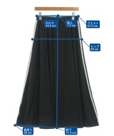 adidas（アディダス）ロング・マキシ丈スカート 黒 サイズ:L レディース/2200705065023