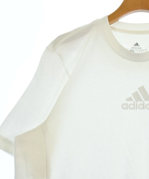 adidas（アディダス）Tシャツ・カットソー 白 サイズ:L メンズ/2200701920012