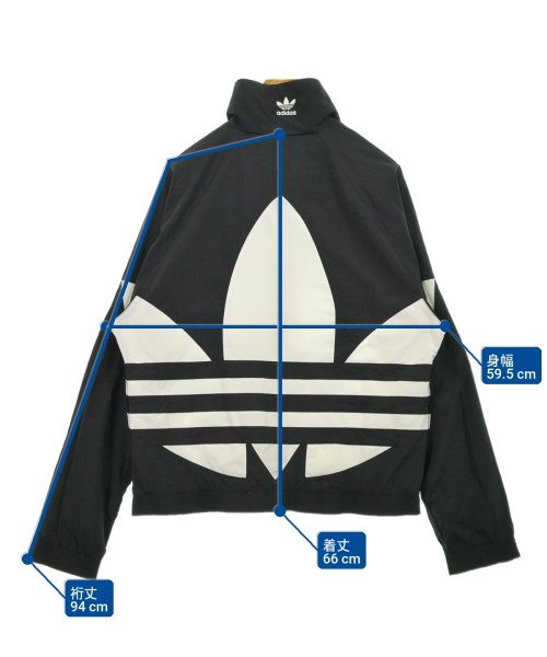 adidas（アディダス）ブルゾン 黒 サイズ:L メンズ/2200705439015