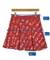 adidas（アディダス）ミニスカート 赤 サイズ:L レディース/2200708302040