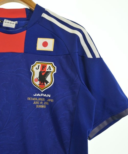 adidas（アディダス）Tシャツ・カットソー 青 サイズ:M メンズ/2200704664227