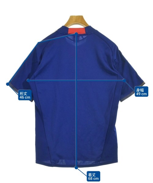 adidas（アディダス）Tシャツ・カットソー 青 サイズ:M メンズ/2200704664227