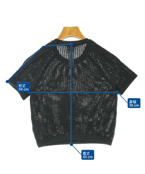 adidas（アディダス）ニット・セーター 黒 サイズ:L レディース/2200709597056