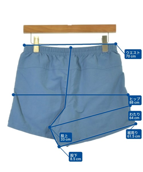 Patagonia（パタゴニア）ショートパンツ 青 サイズ:S レディース/2200704892057