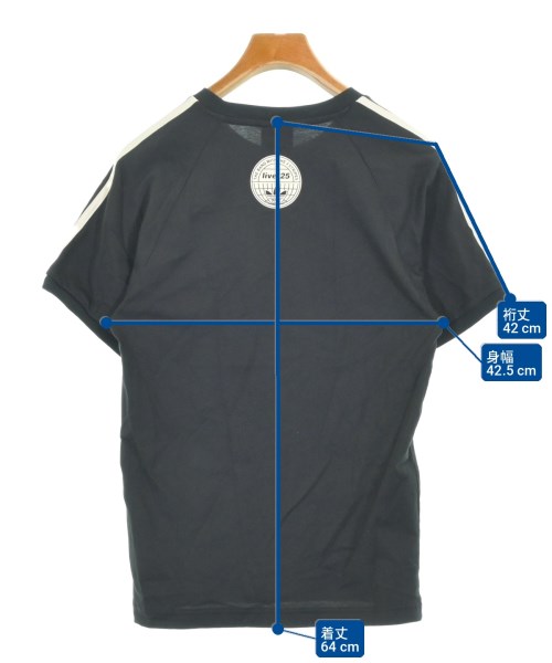adidas（アディダス）Tシャツ・カットソー 黒 サイズ:S メンズ/2200708915103