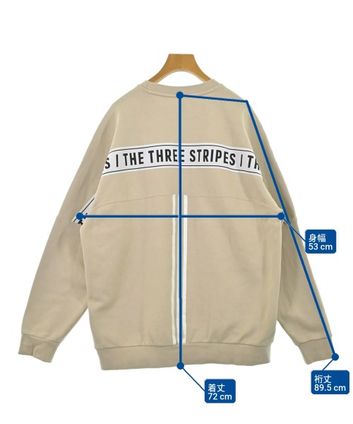 adidas（アディダス）スウェット ベージュ サイズ:XL メンズ/2200657635060