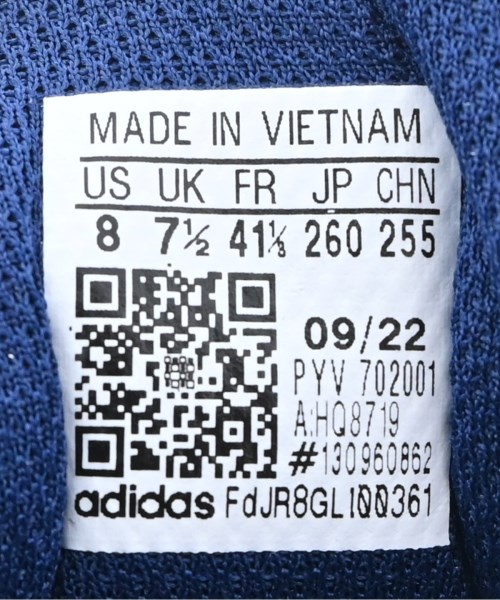 adidas（アディダス）スニーカー 紺 サイズ:26cm メンズ/2200662399032