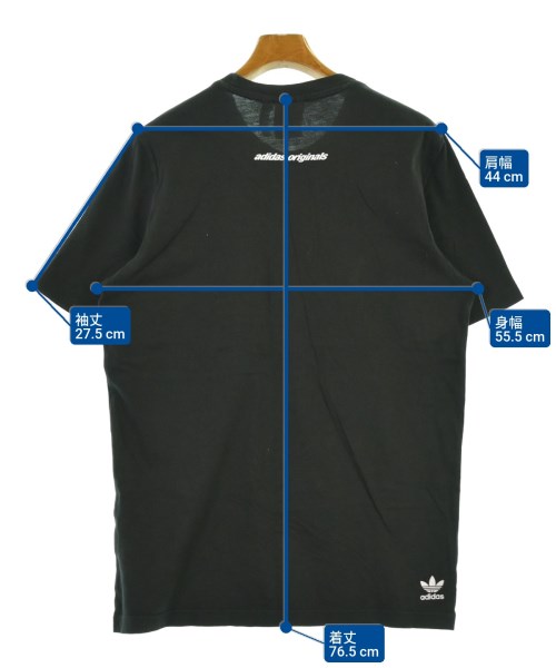 adidas（アディダス）Tシャツ・カットソー 黒 サイズ:O(XL位) メンズ/2200664275082