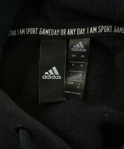 adidas（アディダス）パーカー 黒 サイズ:OT(XL位) レディース/2200661251072