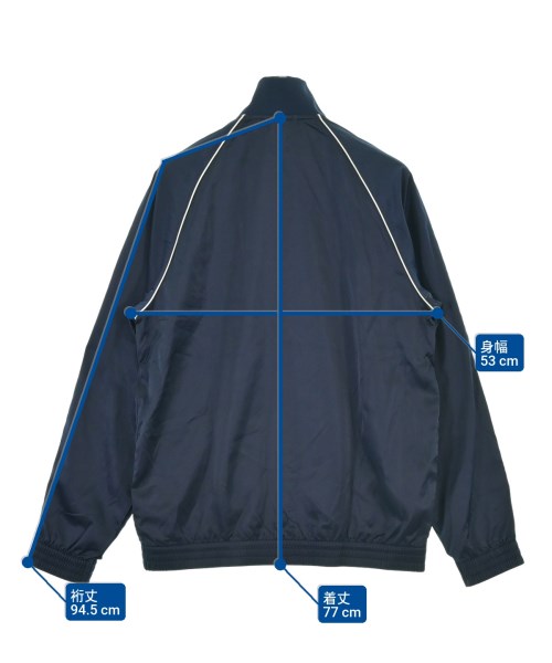 adidas（アディダス）ブルゾン 紺 サイズ:L メンズ/2200664025526