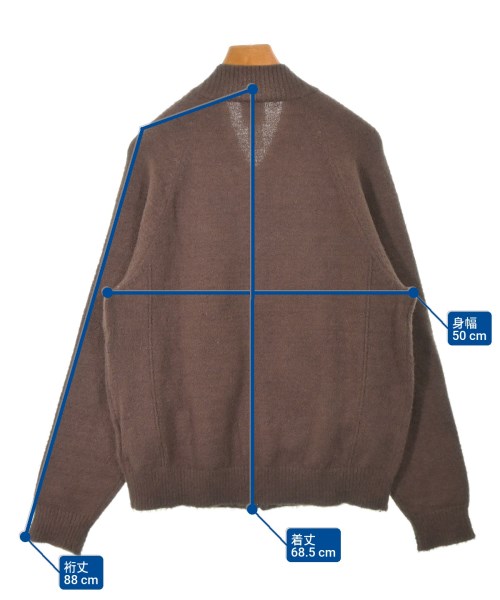 adidas（アディダス）カーディガン 茶 サイズ:M メンズ/2200665170027